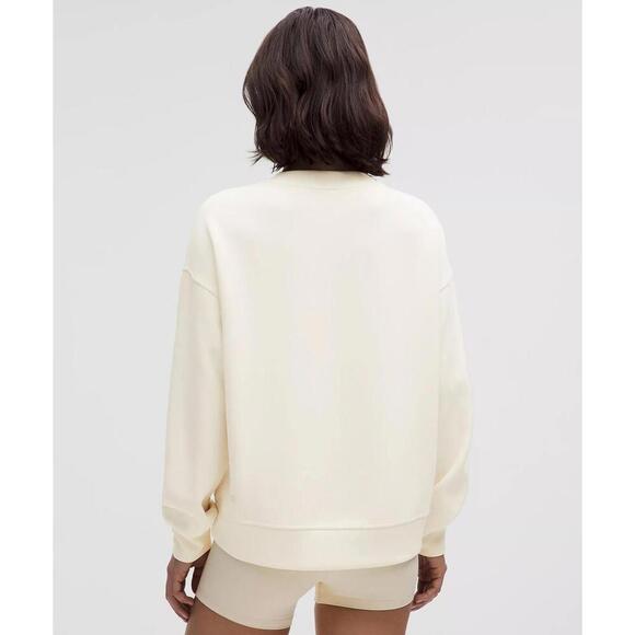 Softstreme Crewneck Oversized Pullover - Light Ivory - Picture 2 of 4